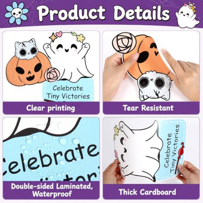 Halloween Ghost Bulletin Board Decoration Set Classroom Halloween Party Supplies