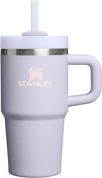 STANLEY Quencher H2.0 Tumbler - 20 oz Insulated Stainless Steel Cup with Handle & Straw | Purple Dust