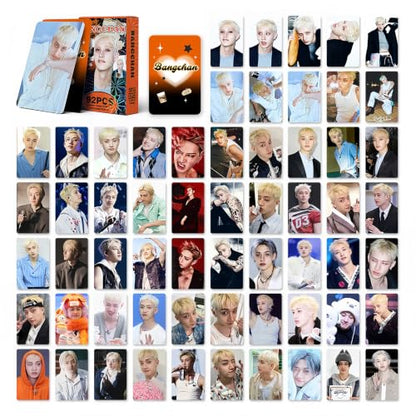 PYAJUU Stray Kids Photocards Set with Stickers - Bangchan Variant, 92 PCS KPOP Gift