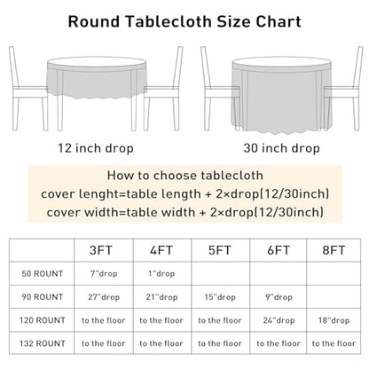 Silver Sequin Round Tablecloth 70 Inch - Elegant Party Decor