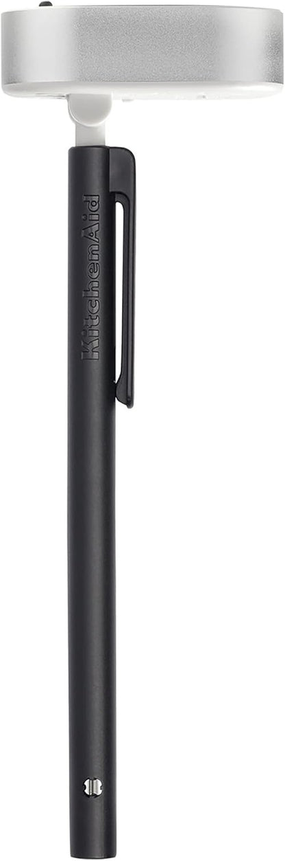 KitchenAid Digital Instant Read Food Thermometer - Accurate Temperature Range -40°F to 482°F, Black