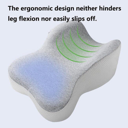 Knee Pillow for Side Sleepers Memory Foam Sciatica Back Pain Relief Leg Support