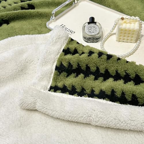 Large Bohemian Throw Blanket 80x90 Light Grey Ultra Soft Reversible Fleece