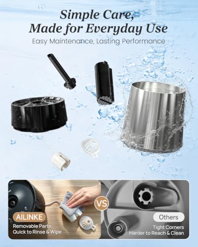 8L Stainless Steel Cool Mist Humidifier for Large Rooms - Silver