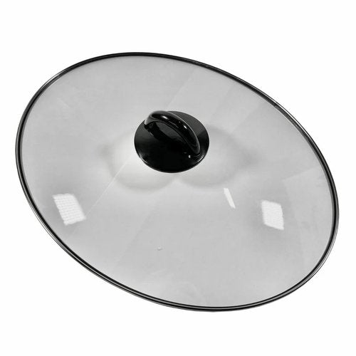 EFP Lid for Rival Crock Pot SCV800 Slow Cooker 8 Quart Oval Glass Cover Lid 185892-000-000, 13 ½” x 10 ½”