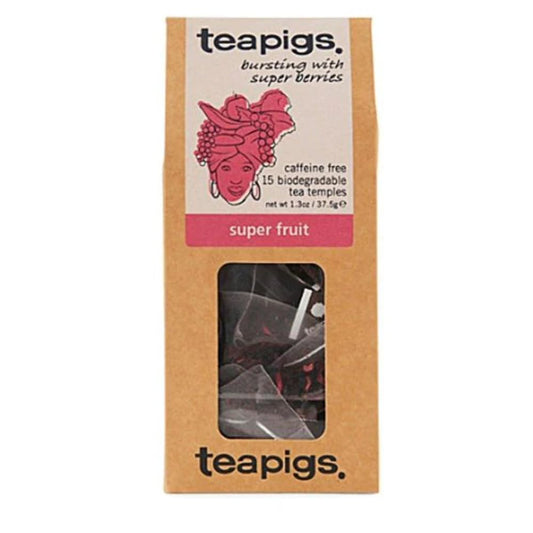 Teapigs Super Fruit Tea 37.5 g (Pack of 1, Total 15 Tea Bags)