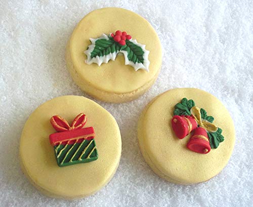 Gray+CE0017 Christmas Embellishments Silicone Mold for Cake Decorating & Craft