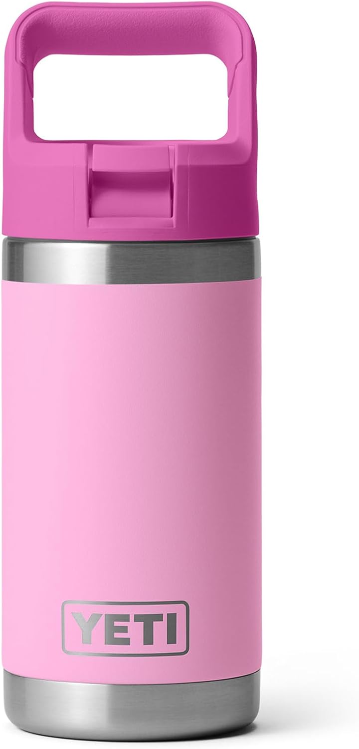 YETI Rambler Jr. 12 oz Kids Bottle - Durable Design with Straw Cap for Easy Hydration