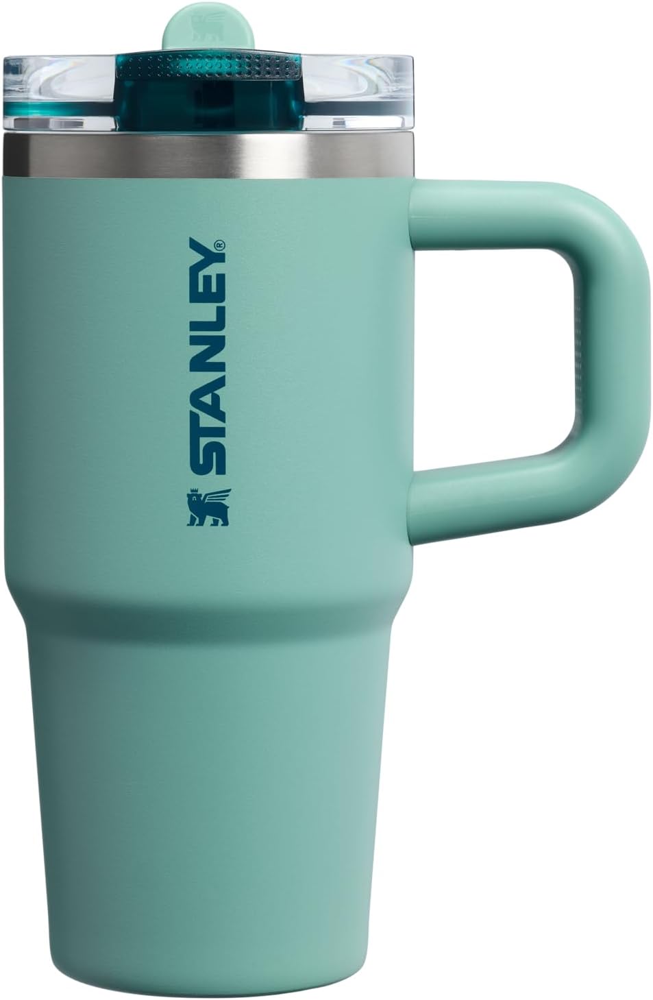 STANLEY Quencher ProTour 14 oz Tumbler - Insulated Stainless Steel with Built-In Straw & Handle | BPA-Free | Spring Green