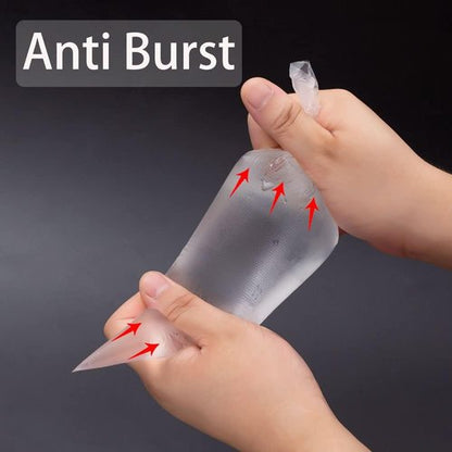 100Pcs Piping Bags Set by [Brand Name] - 12 Inch Disposable Icing Bags with Reusable Bags & 12 Tips
