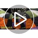 3D Halloween Rug - 39 Inch Optical Illusion Vortex Floor Mat with Ghosts and Pumpkins