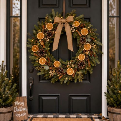40 Dried Orange Slices for Crafts and Holiday Decor, Natural Fall and Christmas Ornaments