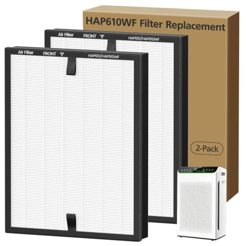 Replacement Air Purifier Filter for Ecoself HAP610WF - Black Variation