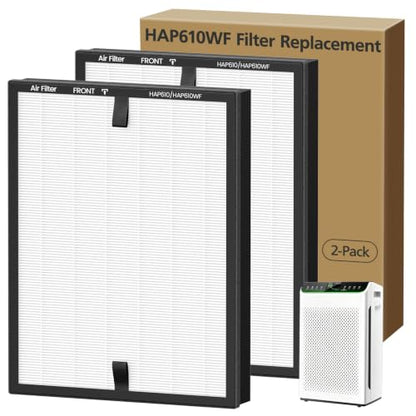 Replacement Air Purifier Filter for Ecoself HAP610WF - Black Variation