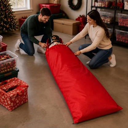 Large Nutcracker Storage Bag 75 x 27 inches for 6ft Holiday Figures