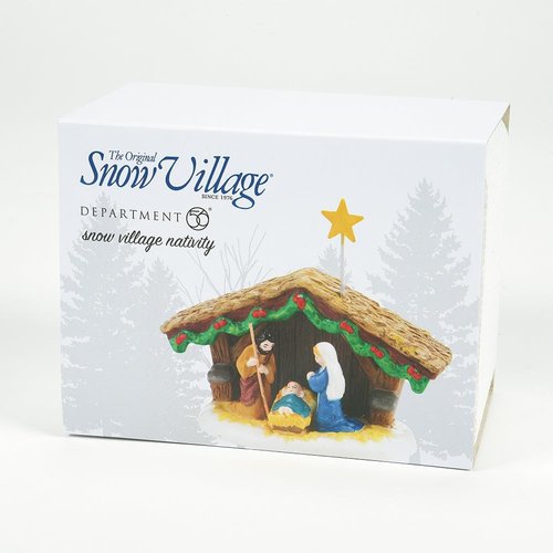 Department 56 Nativity Holy Family Miniature Figurine - 1.57 Inch, Colorful Christmas Decor