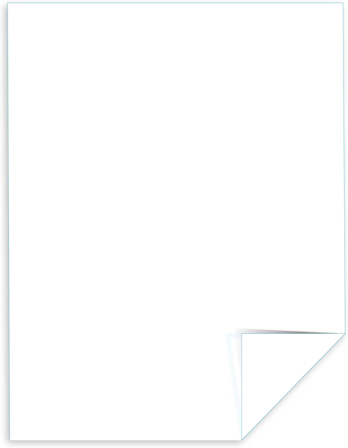 Neenah Index Cardstock - 8.5" x 11", 90 lb., 300 Sheets, Bright White, Lightweight & High Brightness