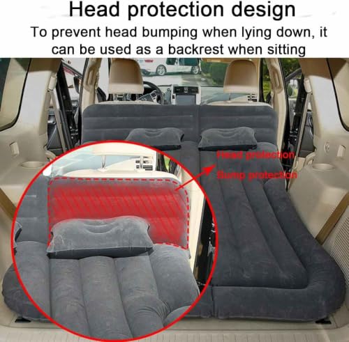 Grey Car Air Mattress for Lincoln Aviator 2020-2025 - Portable Camping Bed