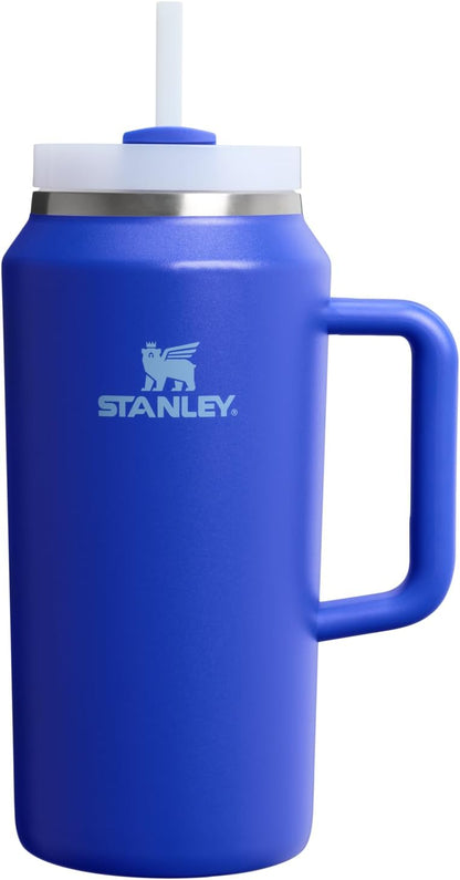 STANLEY Quencher H2.0 Tumbler - 64 Oz Insulated Stainless Steel Cup with Handle & Straw | BPA-Free Cobalt