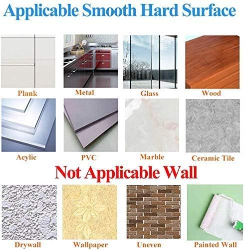 Adhesive Hooks | Strong Waterproof Stainless Steel Wall Hangers for Bathroom & Kitchen - 16 Pack
