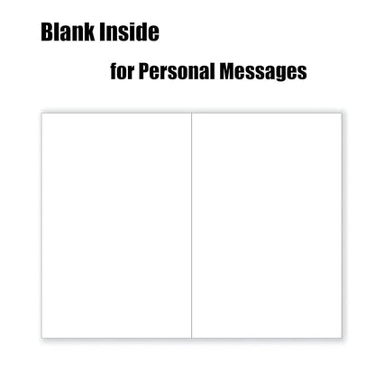 Funny Christmas Card for Him - Santa Variation 5'' x 7'' Folded Card
