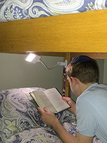 SHABBOSLITE® Clip-on LED Lamp White