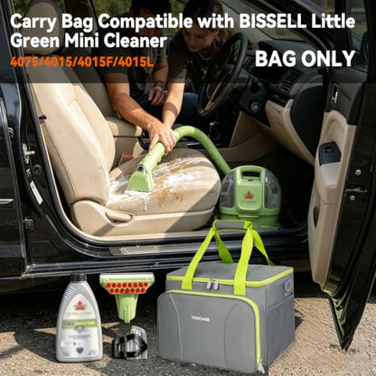 Carry Bag for Bissell Little Green Mini Cleaner 4075 with Variation Gray / S