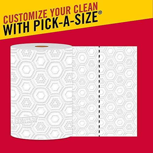 Brawny® Pick-A-Size® Paper Towels, 1 Mega Roll = 4 Regular Rolls