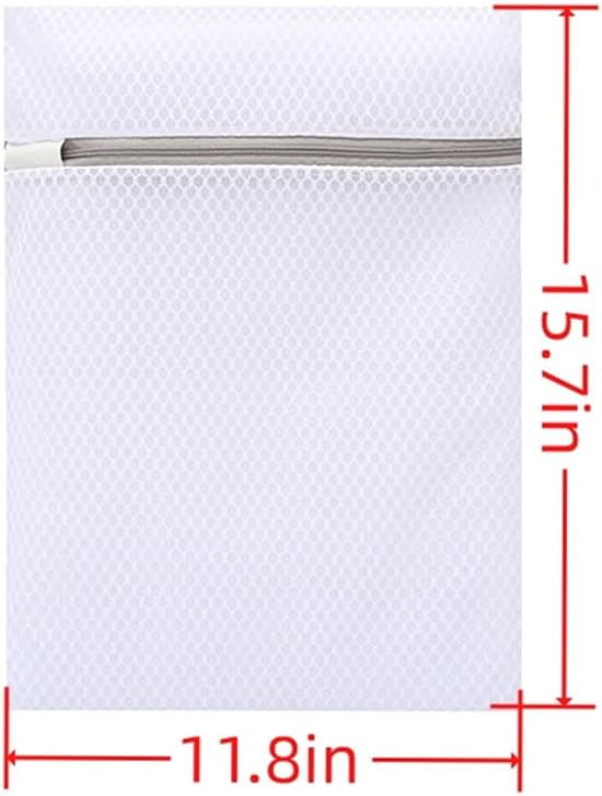 Skiennix Durable Honeycomb Mesh Laundry Bags - 4 Pcs Set for Delicates, 12 x 16 Inches