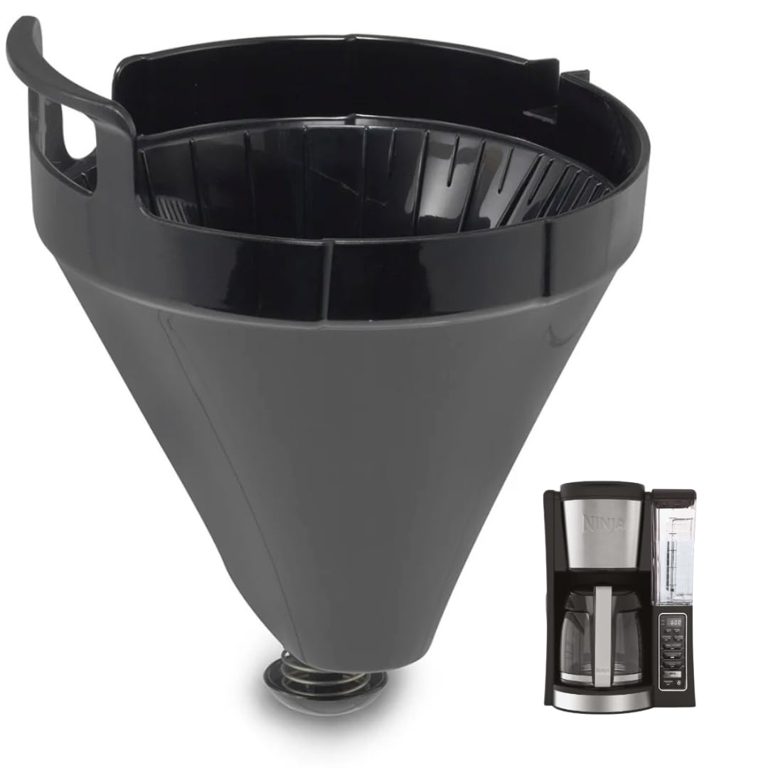 Replacement Coffee Maker Brew Basket For Ninja, Compatible with CE200 and CE201 Models, Black