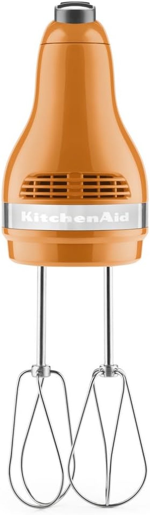 KitchenAid 5-Speed Hand Mixer - Ultra Power Performance in Vibrant Tangerine Color