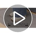 Indoor Door Mat 35x22 Gray with Rubber Backing - Heavy Duty Entry Rug