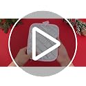 Christmas Pot Holders with Pockets - Pink Gingerbread Holiday Kitchen Accessories