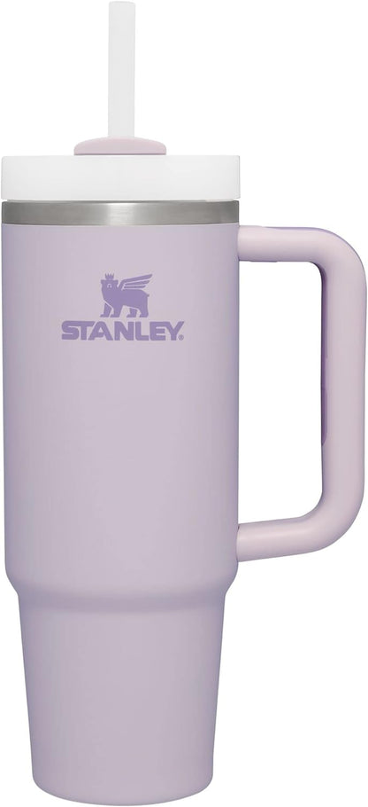 STANLEY Quencher H2.0 Tumbler - 30 oz Insulated Stainless Steel with Handle & Straw | BPA-Free Orchid