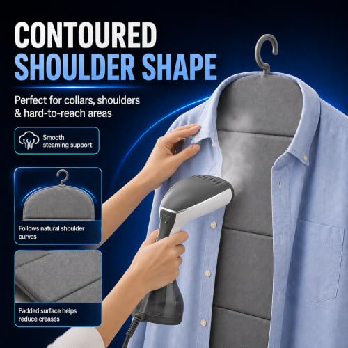 Rotating Ironing Board for Steamers, Hanging & Compact Design
