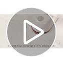 Light White 2026 Travel 2-in-1 Garment Steamer & Iron, 1200W, LED Display