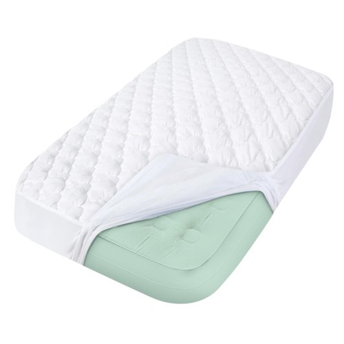 Toddler Travel Kids Air Mattress Protector Waterproof, Compatible with hiccapop Inflatable Toddler Travel Bed or EnerPlex Kids Inflatable Travel Bed