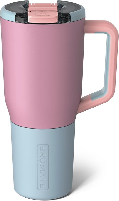 BrüMate Müv 35oz Insulated Coffee Mug - 100% Leak Proof, Stainless Steel Travel Cup | Eclipse Color