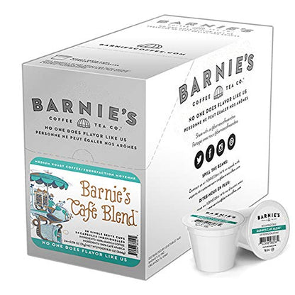 BARNIE'S COFFEE TEA CO., Kitchen Single Cup for Keurig K Cup Brewers 24 , Barnie's Blend, 24 Count