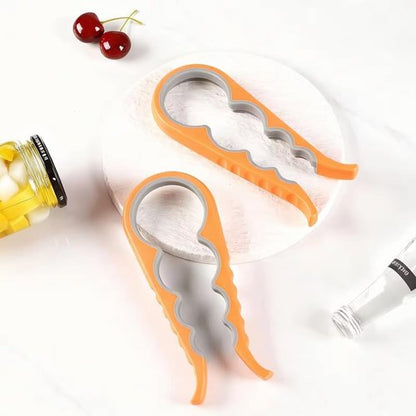 Easy Grip - Multi-Use Jar, Bottle & Can Opener for Seniors with Arthritis | Ideal for Weak Hands