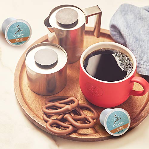 Caribou Coffee Caribou Blend, Single-Serve Keurig K-Cup Pods, Medium Roast Coffee, 24 Count (Pack of 4)