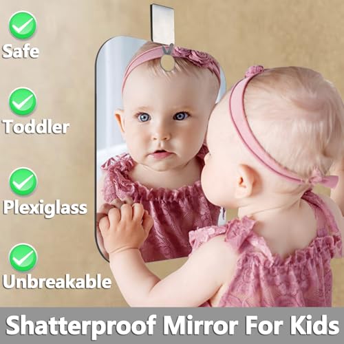 Fogless Shower Mirror for Shaving 10x8 Inch Anti-Fog Waterproof Wall Mount