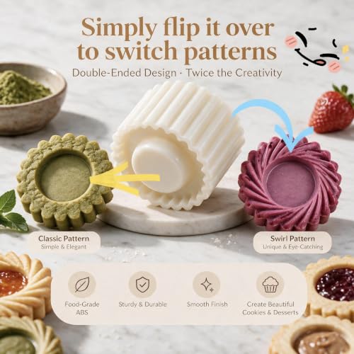2-in-1 Double-Sided Sunflower Pastry Mold Press for Cookies & Mooncakes - Variation 2