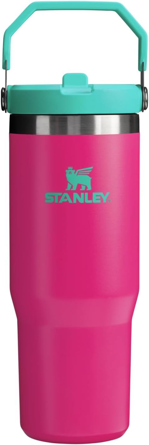 Stanley 30oz Flip Straw Tumbler - Passion Pink | Durable, Stylish Drinkware for On-the-Go