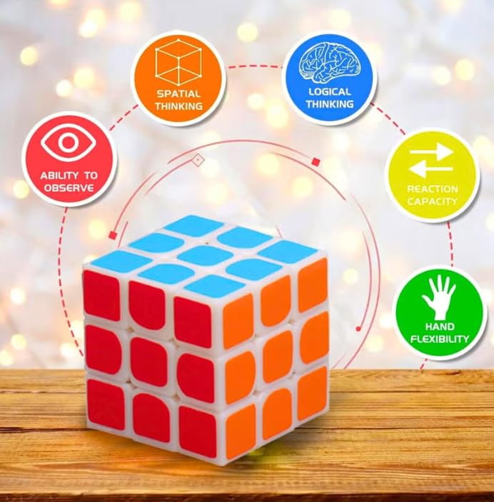 Mini Cube Puzzle Party Favors 1.18 Inch - 144 Pack for Kids, Rewards & Gifts