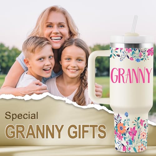 Granny Gifts 40oz Stainless Steel Tumbler - Granny Variation