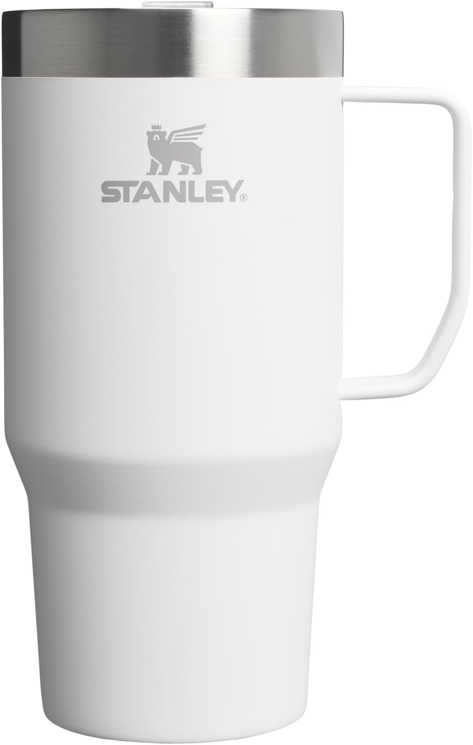 STANLEY Everyday Suburban Mug - 24 oz Insulated Stainless Steel Coffee Cup with Drink Through Lid - BPA-Free, Frost