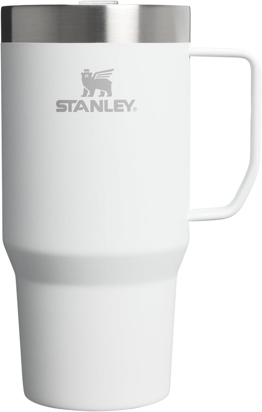 STANLEY Everyday Suburban Mug - 24 oz Insulated Stainless Steel Coffee Cup with Drink Through Lid - BPA-Free, Frost