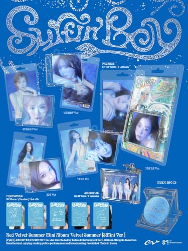(Mini Seulgi Version) Red Velvet Summer 3rd K-POP Album - Seulgi Version, Sealed, No Disc