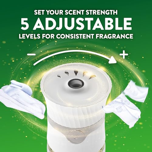Air Wick Plug in Scented Oil Refill, 10ct, Fresh Linen, Air Freshener, Essential Oils, Eco Friendly Pack